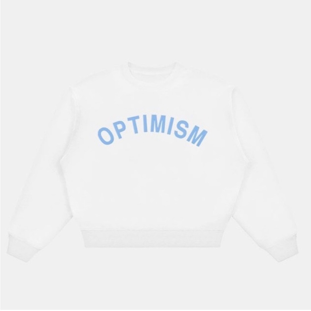 White Optimism Sweater madhappy